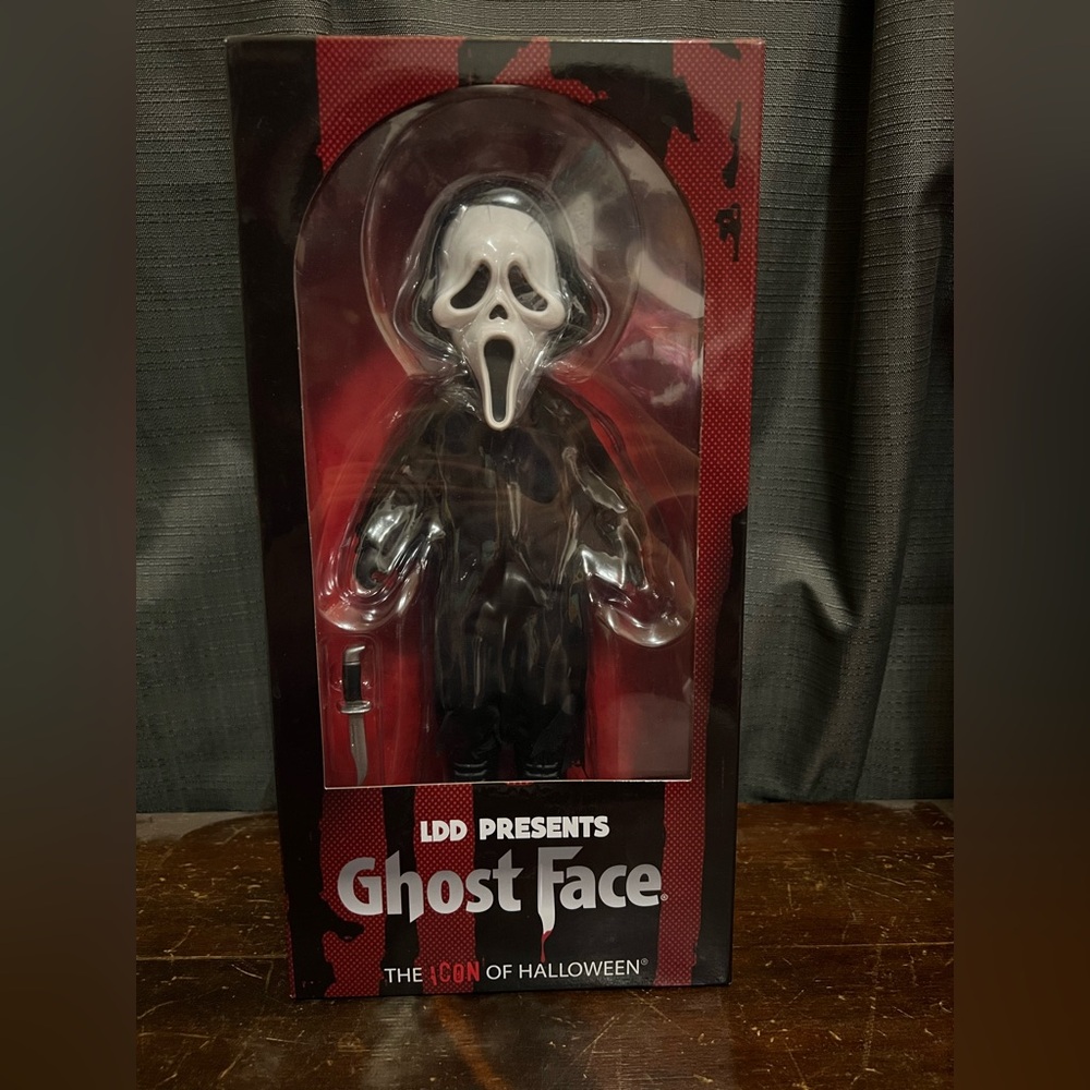 Ghost Face Figure - Black